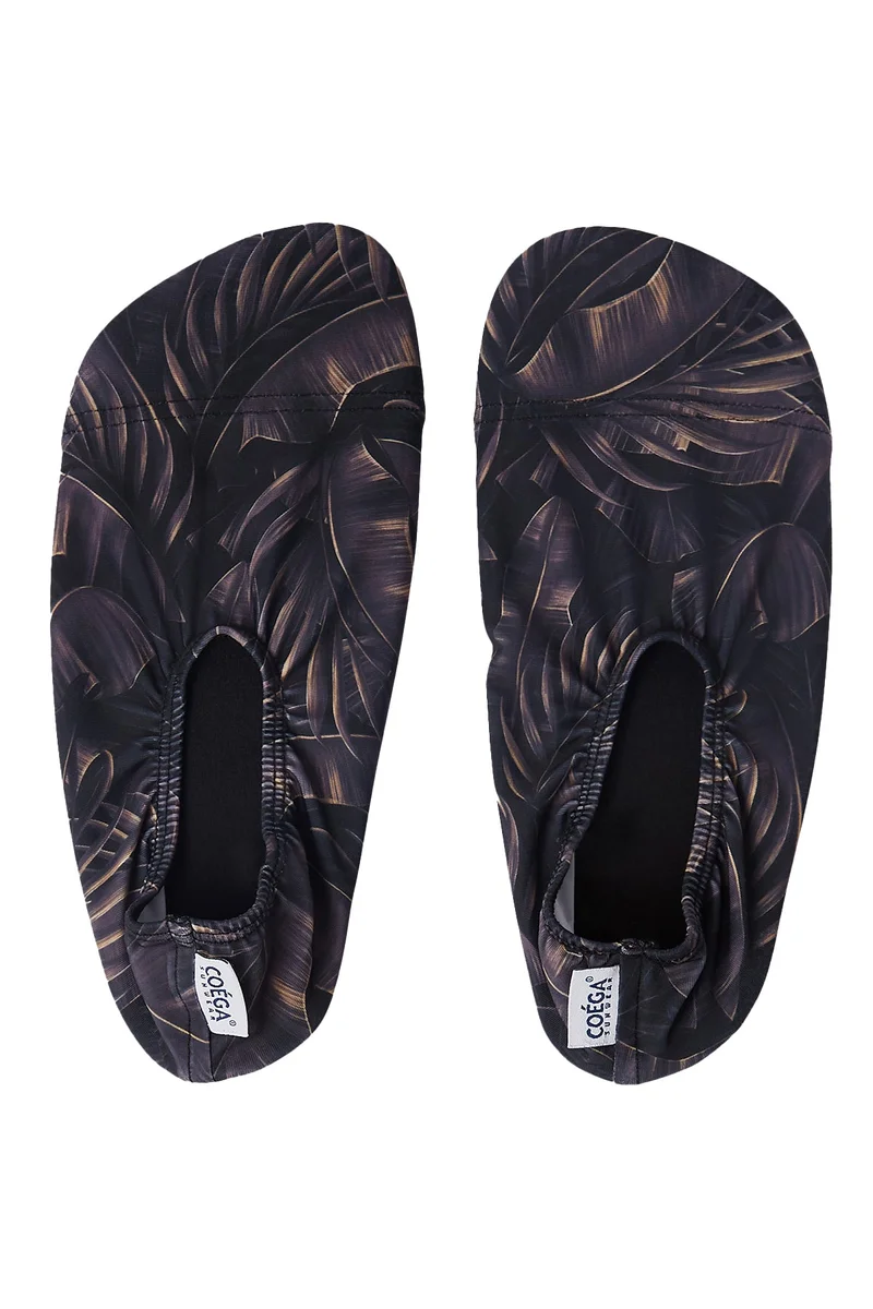 COEGA  Ladies Adults Pool Shoes Adult - Nero Silver Tropical